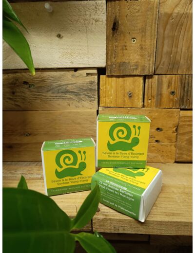 Savon artisanal - Ylang Ylang / Bave d'escargot - ALISS NATURE - Sur le trottoir d'en face