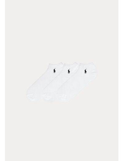 Lot de 3 paires de chaussettes Ralph Lauren blanches