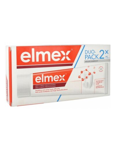Elmex duo-pack 2x75ml, anti-caries