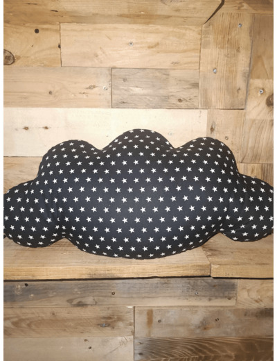 Coussin NUAGE motif Etoiles- COEUR DE COUTURE - Sur le trottoir d'en face