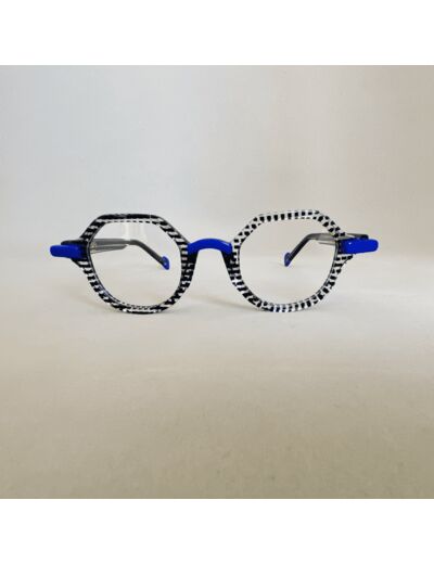 Lunettes de Vue Mixte Pierre Eyewear Modèle Hawi Coloris Noir Bleu