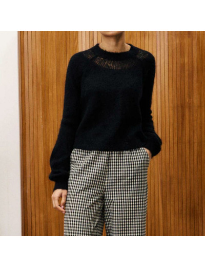 PULL PIVOINE NOIR - FRNCH