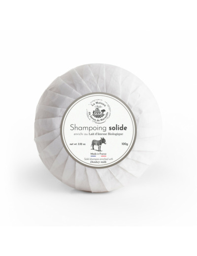 Shampoing solide Lait d'ânesse bio - 100g - La Maison du Savon de Marseille