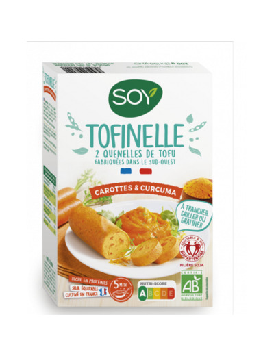 Tofinelle carottes curcuma 2x100g - Abc Bio