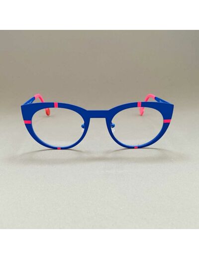 Lunettes de Vue Be Proud de la Marque Sabine Be Coloris Violet / Rose Fluo