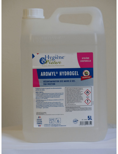 Gel Hydroalcoolique SAVYL Aromyl Hydrogel 5 Litres