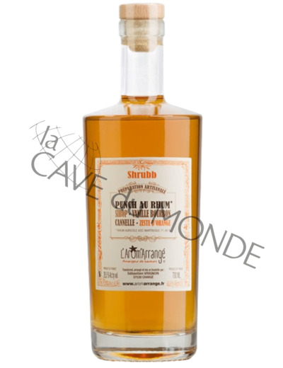 Rhum Arrangé Punch au Rhum Shrubb 28,5° 70cl