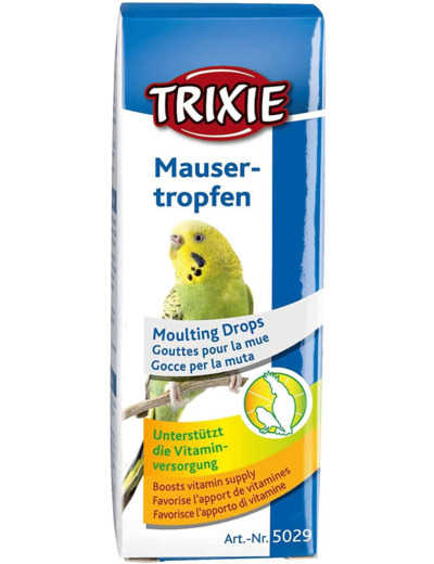 TRIXIE 5029 Drops for moulting 15 ml of birds