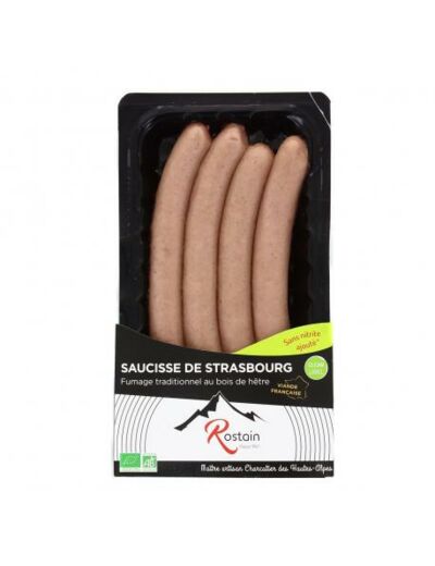 Saucisses de Strasbourg x4 - Abc Bio