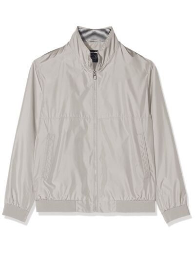 Blouson col montant Pierre Cardin gris