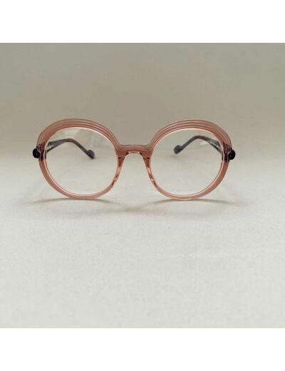 Lunettes de vue Karen de la Marque Caroline Abram Coloris Rose / Violet