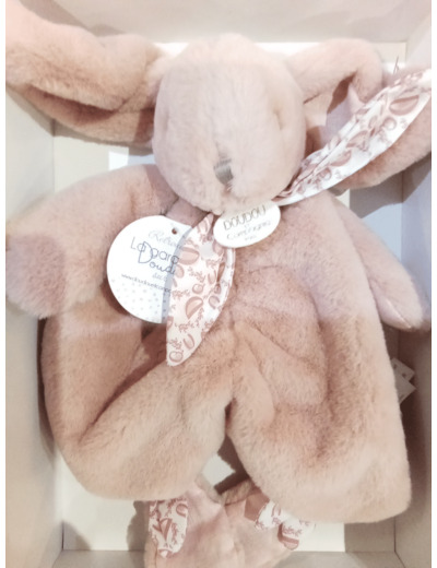 Lapin doudou rose