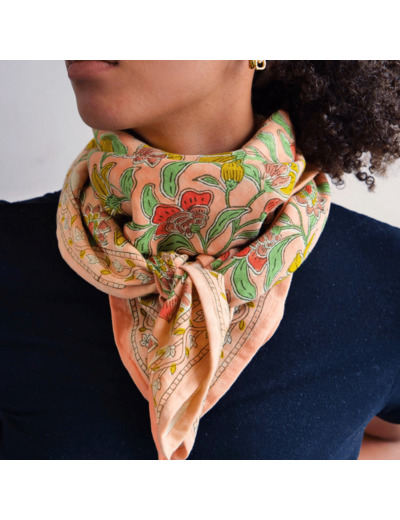 FOULARD BOHEMIAN PINK