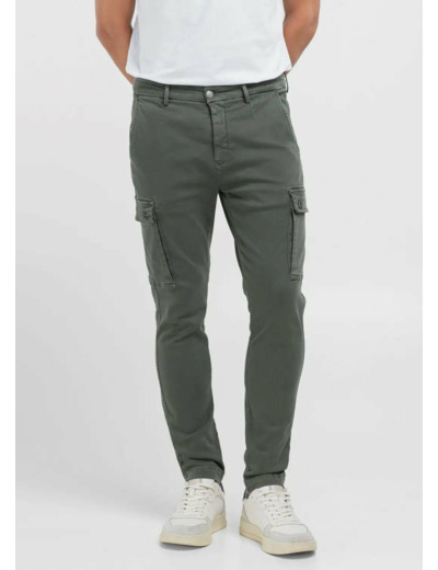 Pantalon cargo Replay vert