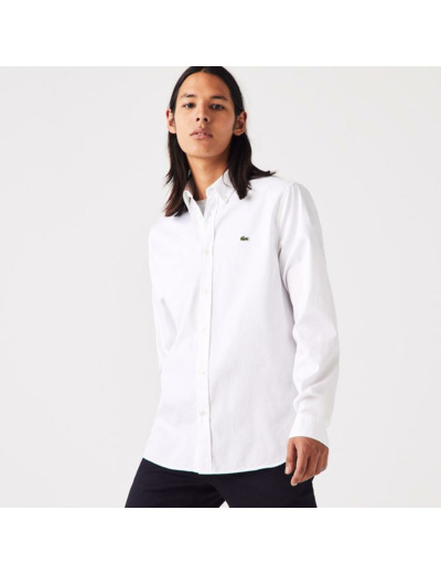 Chemise Lacoste blanche en coton’