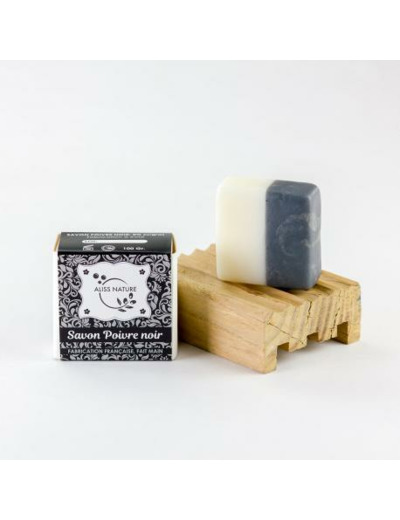 POIVRE NOIR - Savon artisanal - ALISS NATURE - Sur le trottoir d'en face