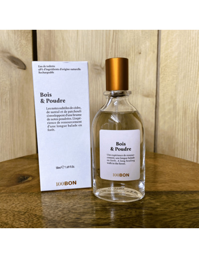 Eau de toilette "Bois & poudre"