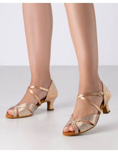 Vianne - Chaussures de danse talon 5cm avec strass - Anna Kern