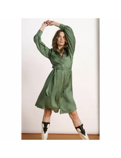 ROBE MYTHICAL GREEN - POM AMSTERDAM