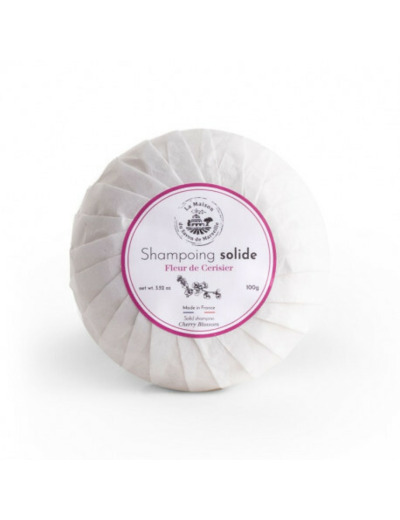 Shampoing solide fleur de cerisier - 100g - La Maison du Savon de Marseille