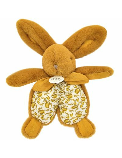 Peluche Lapin Doudou Pantin ocre (18 cm)