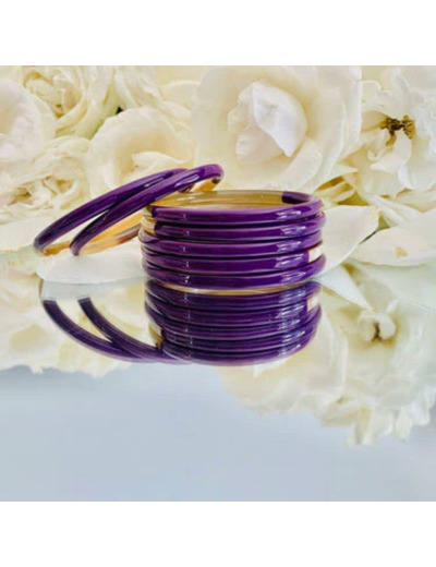 JONC EN CORNE VIOLET - ATELIER 1811