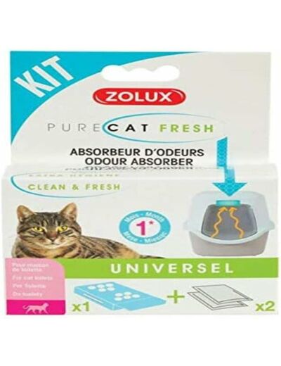 Zolux Kit Anti-Odeurs Purecat Fresh