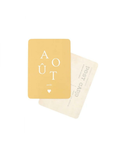 CARTE POSTALE AOUT / ADELE - CINQMAI