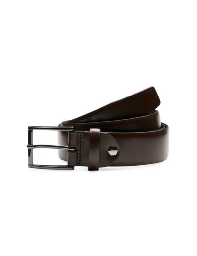 Ceinture Giacomo Digel marron foncé en cuir