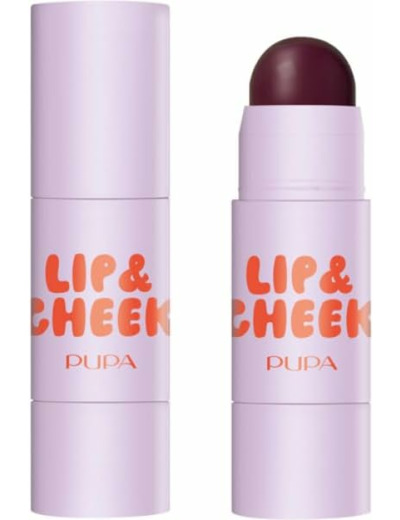 Stick Lip & Cheek Stick Visage Blush & Baume Lèvres  Juicy Cherry 003 Pupa.Algue Marine