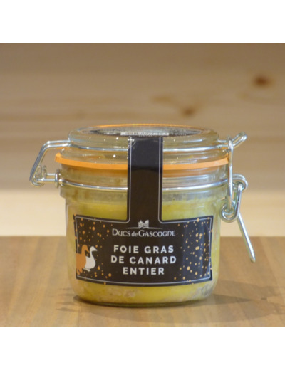 Foie Gras de Canard Entier Ducs de Gascogne 180 g.