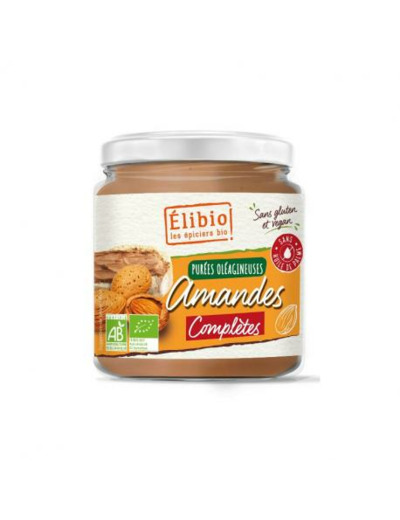 Purée amandes complètes  Elibio 0.250 kg - Abcbio Marly