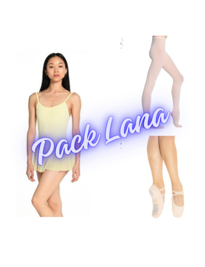Pack de danse LANA (justau + collants + chaussons) - Dansez vous