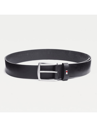 Ceinture Tommy Hilfiger noire en cuir