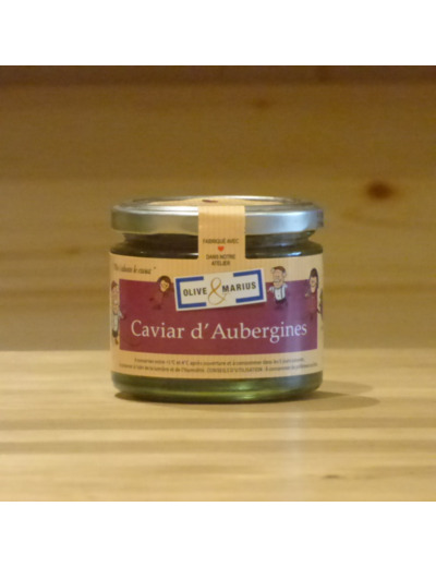 Caviar d'Aubergines Olive & Marius