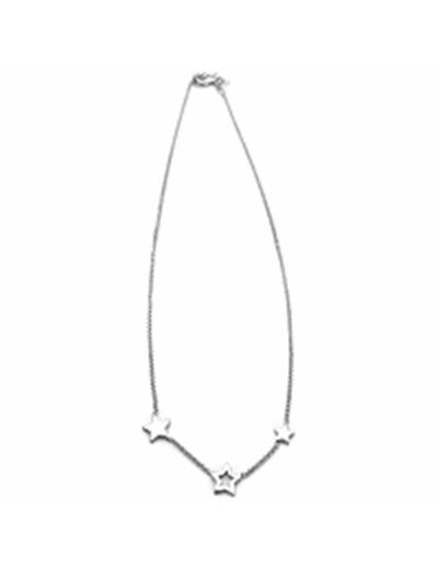 Collier Argent Enfant Etoiles