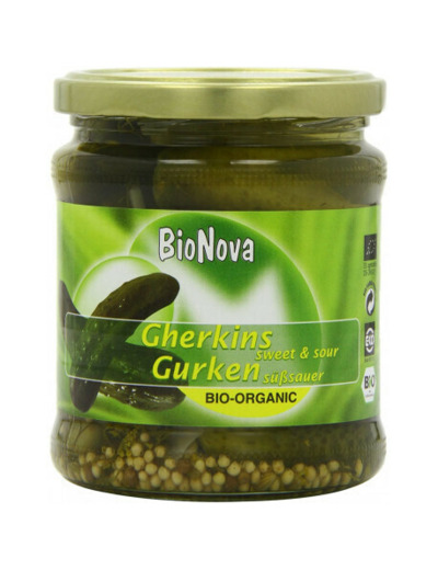 Cornichons aigres-doux BIO BIONOVA