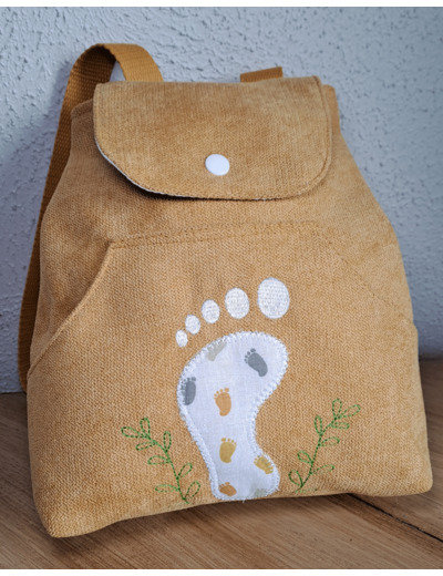 Sac à Dos Bébé "Pied"