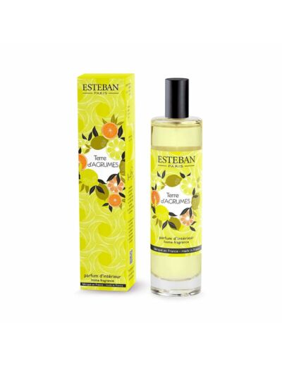 Esteban- Parfum d'intérieur- Terre d'Agrumes