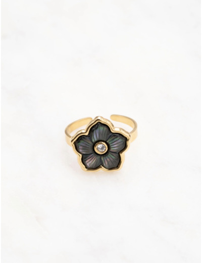 Bague Fleur nacre