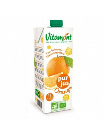 Jus d'orange BIO Tetra Pak 1L