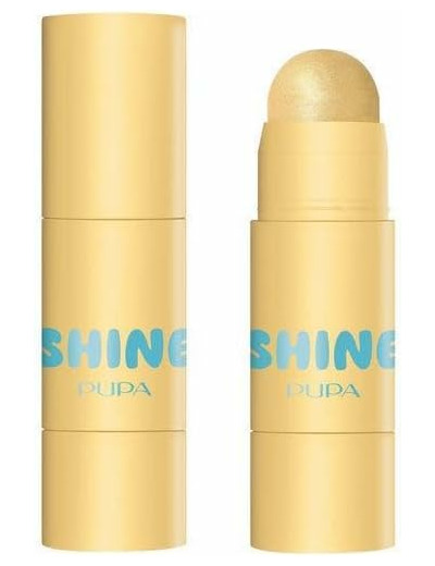 Stick shine Stick enluminateur highlighter Visage  24K Gold 003 Pupa.Algue Marine.
