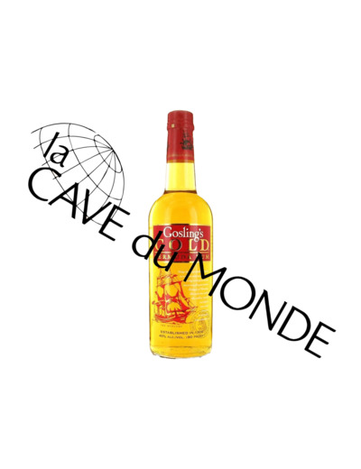 Rhum Bermude Gosling’s Gold Seal 40° 70cl