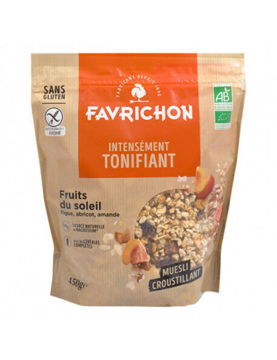 Muesli  crousti du soleil bio FAVRICHON