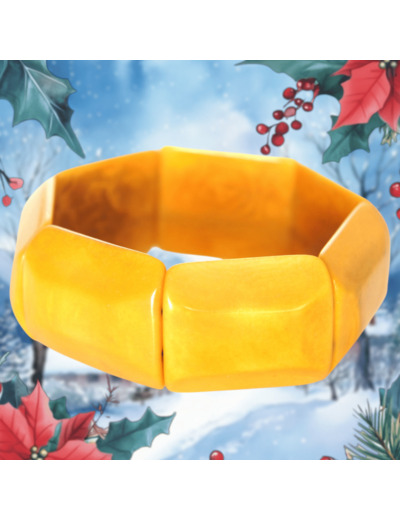 Bracelet Géovana Jaune