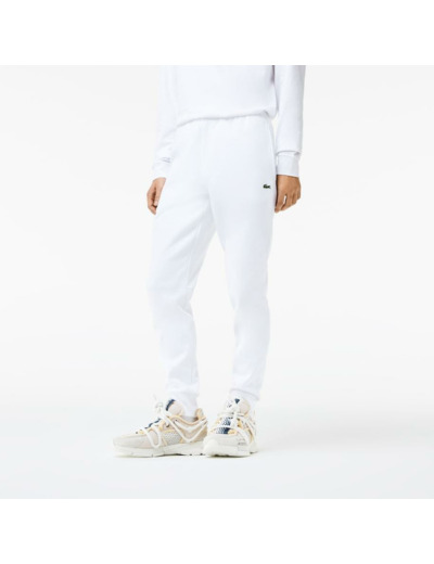 Pantalon de jogging Lacoste blanc