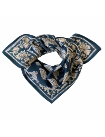 PETIT FOULARD MANIKA OURS ORAGE