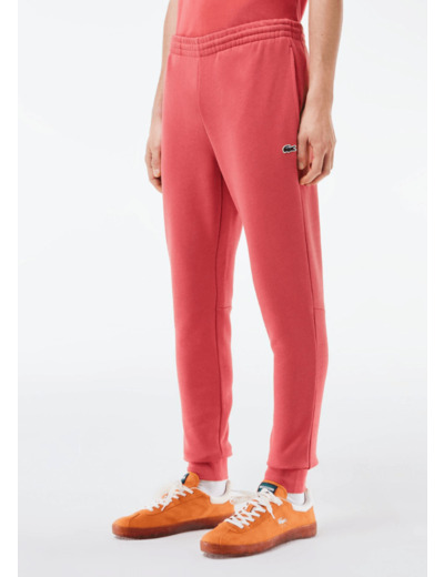 Pantalon de jogging Lacoste rouge