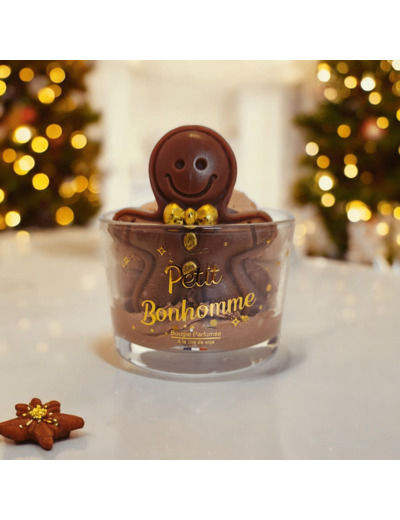 Bougie Parfumée Petit Bonhomme - Pain d'épice