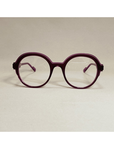 Lunettes de vue FLIRT de la Marque Caroline Abram Collection Blush Coloris Bordeaux / Pourpre